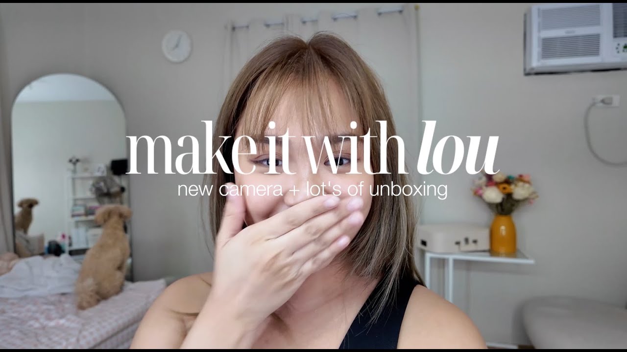 17 mins of life update and unboxings! | make it with Lou ✨