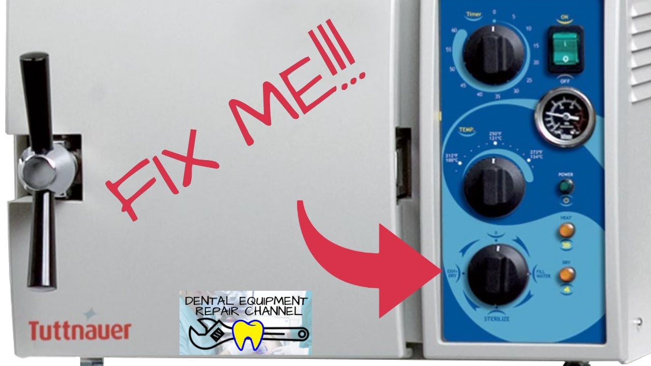 Tuttnauer Manual Autoclave Multivalve Fix!