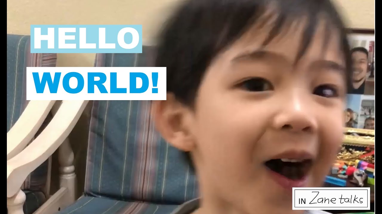 Hello World | First Youtube Video | inZANE talks