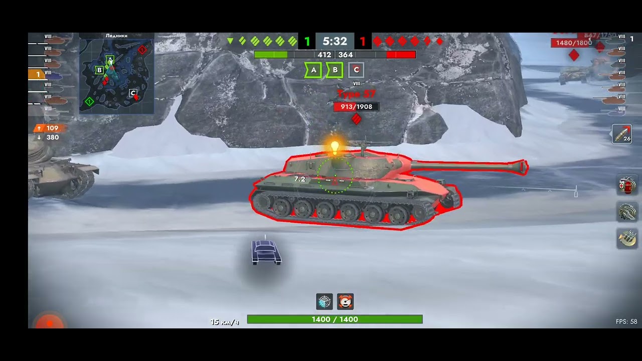 Tanks Blitz. Turtle Mk. I (8)