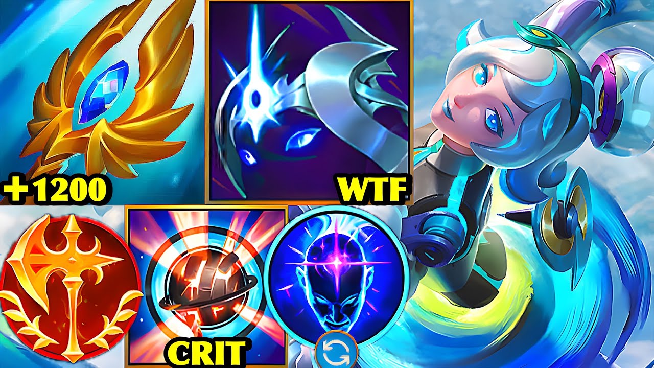Wild Rift China Orianna - 19KILL Cosmic Drive ORIANNA Build Runes - Weather Entity Orianna Skin