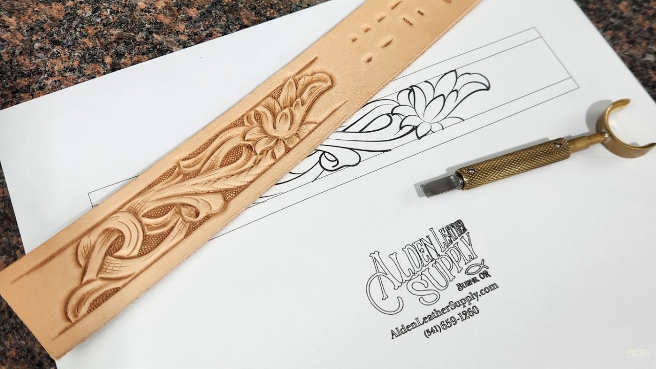 Repeating Floral Belt Pattern - Motivational Monday Pattern Club March10th