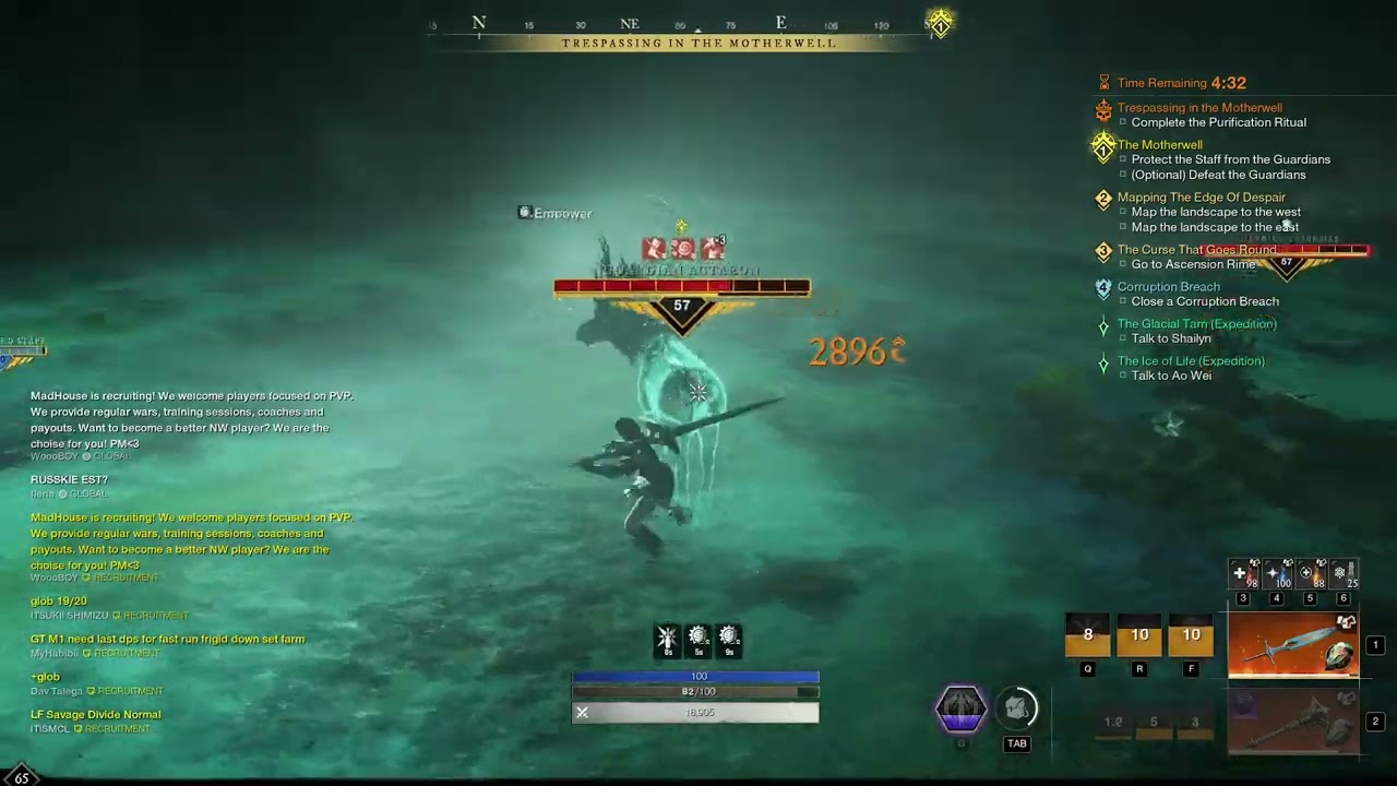 New World - Trespassing in the Motherwell Soul Trial (Guardian Actaeon)