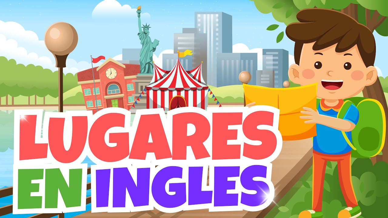 ✨🌈Lugares de la Ciudad en Inglés para Niños | Aprende Fácil y Divertido 🌍🌈✨