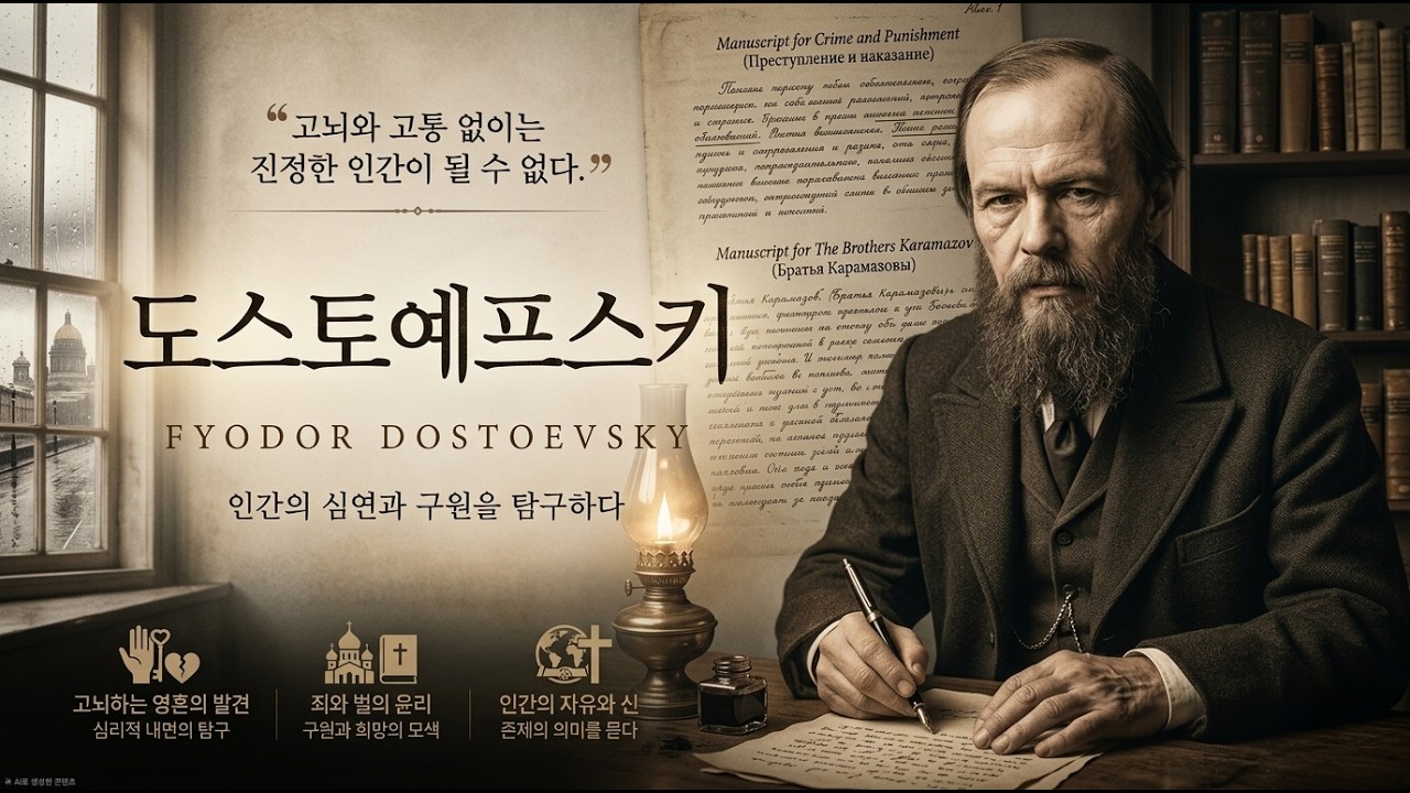 죽기 5분 전, 그는 인생을 깨달았다｜표도르 도스토예프스키 철학