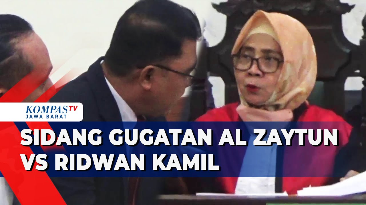 Sidang Perdana Gugatan Al Zaytun Ke Gubernur Jabar
