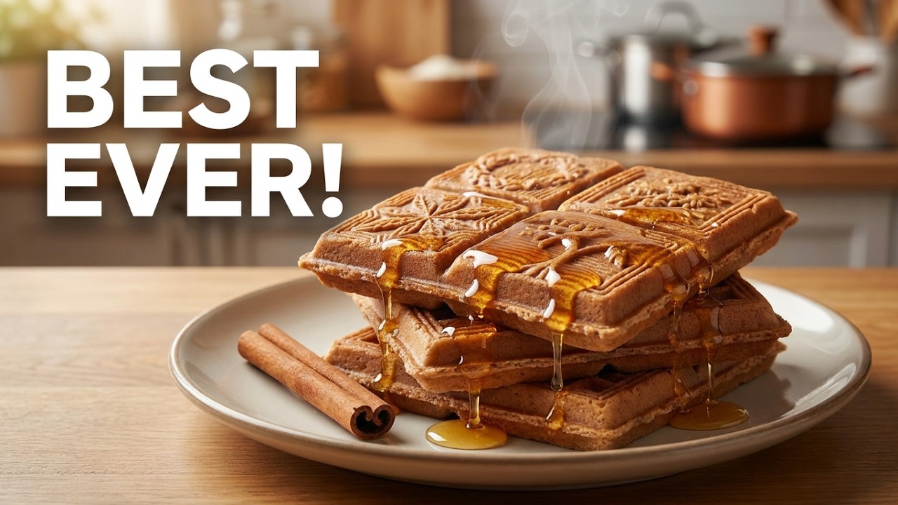 Making Delicious Cinnamon Waffles - by Steffi Metz
