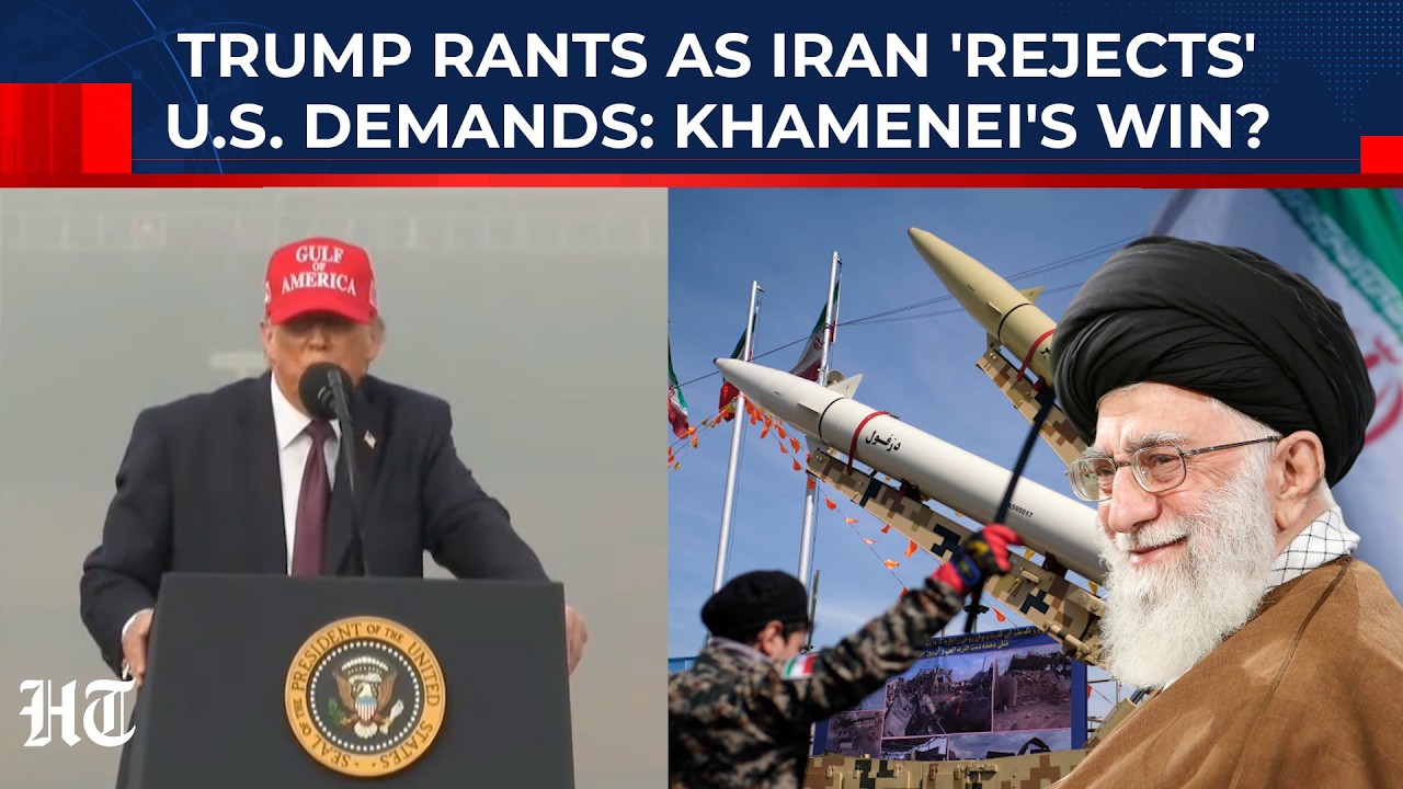 On Cam: Trump Cries Out As Iran 'Rejects' US Demands In Nuclear Talks: Khamenei's Biggest 'War' Win?