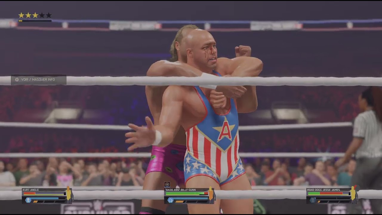 Survivor Series - Kurt Angle vs Road Dogg vs Billy Gunn - Intercontinental Championship Match