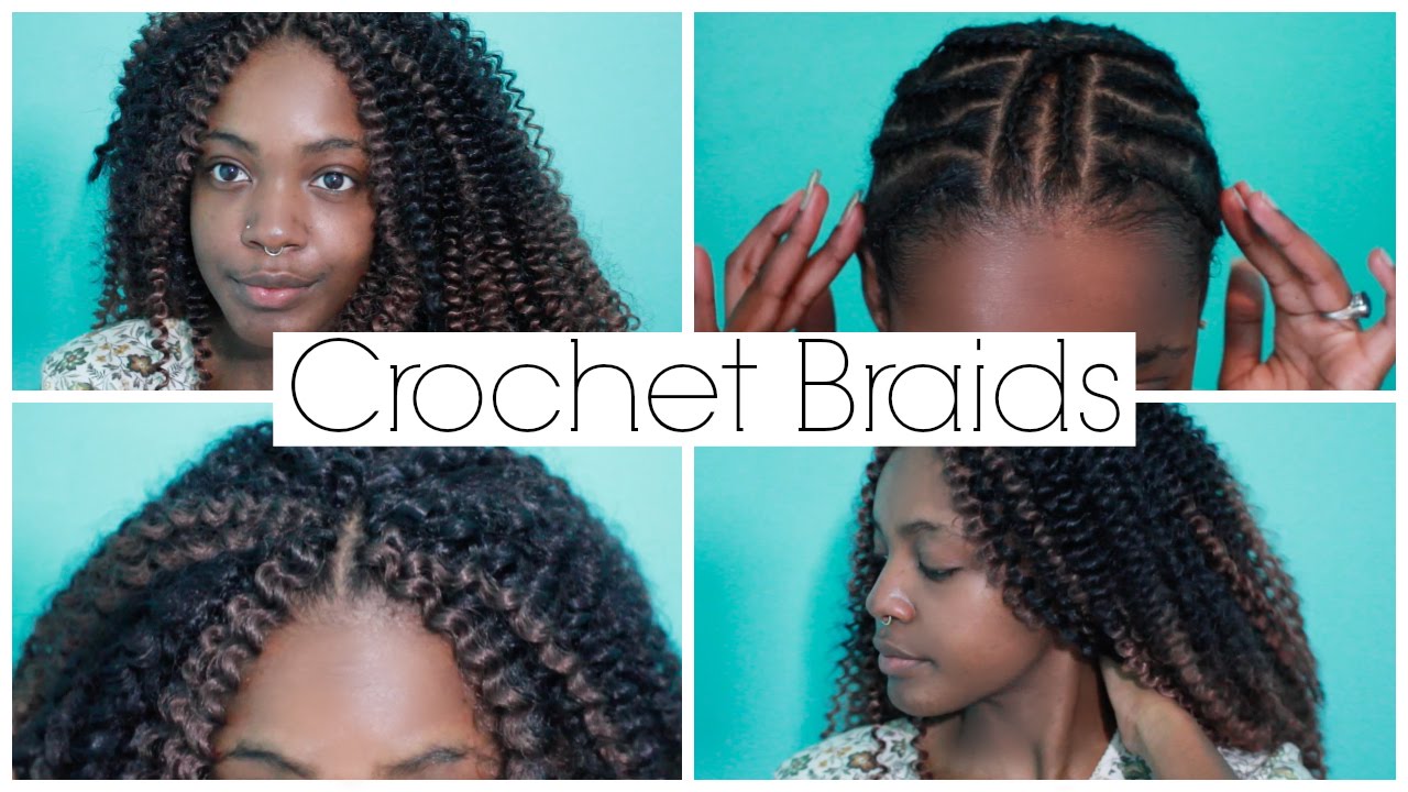 How To Do Natural Looking Crochet Braids With Invisible Part Easy 2015 (Freetress Waterwave)