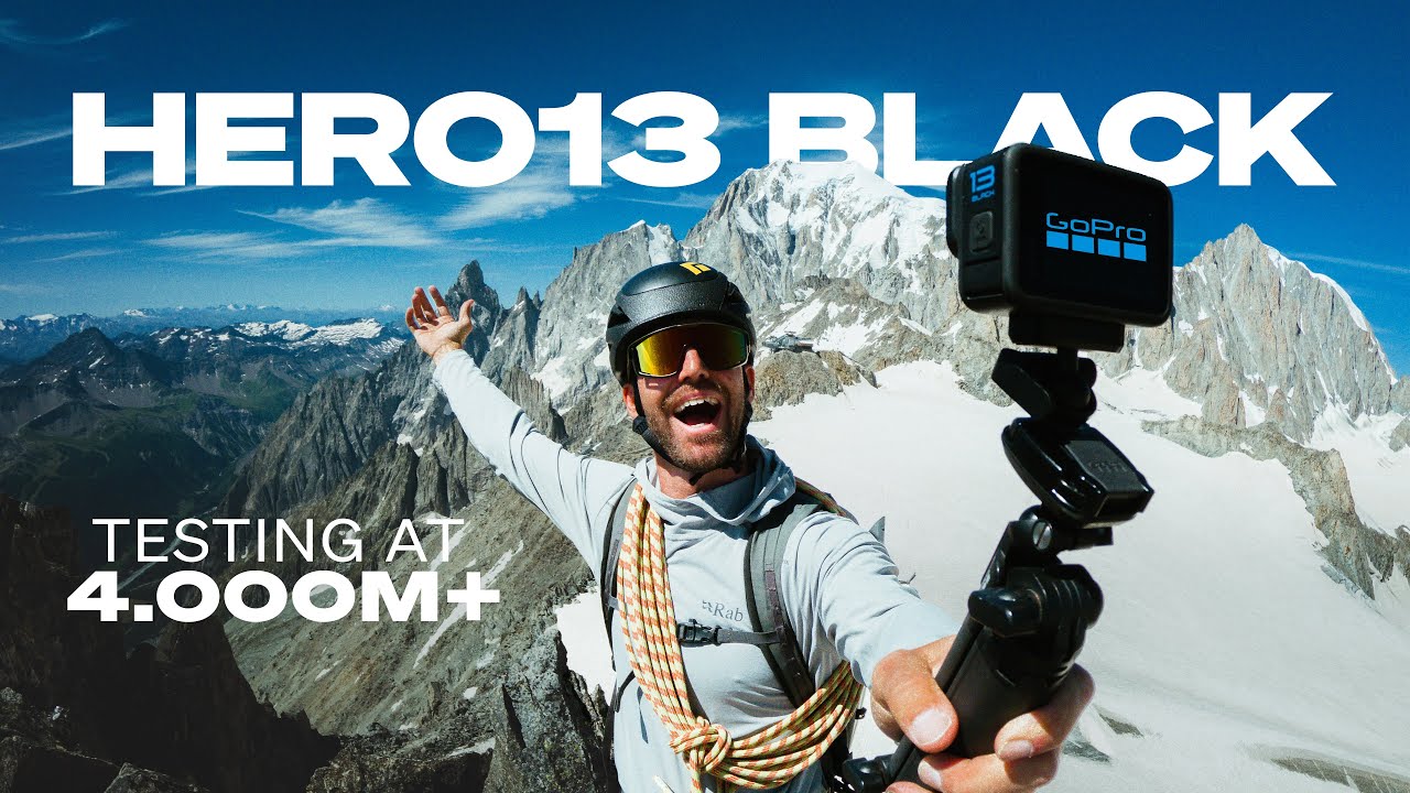 Я тестирую GoPro HERO13 Black на глубине 4000 метров. Подойдет ли она для альпинизма, скалолазани...