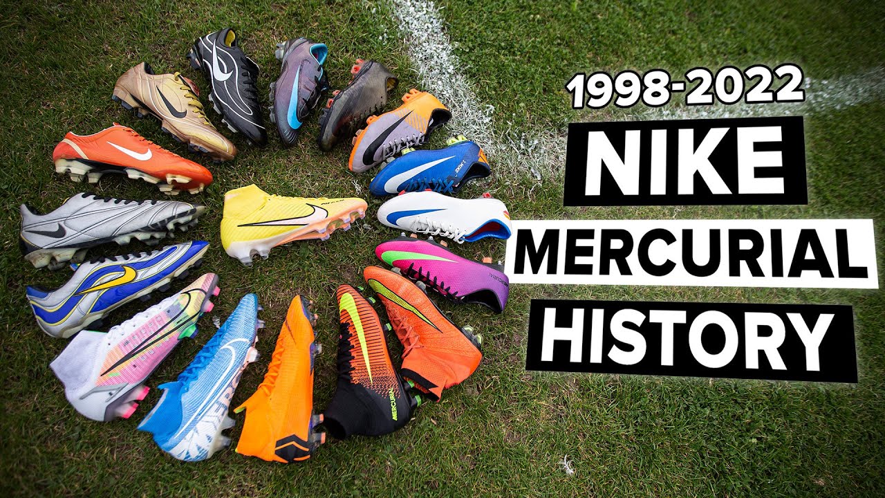 КАЖДЫЙ Nike Mercurial: полная история