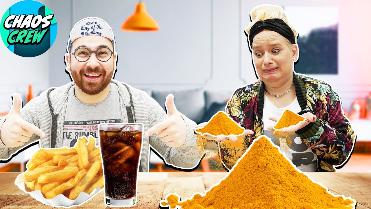 TROCKENES ESSEN vs. ECHTES ESSEN! CHALLENGE