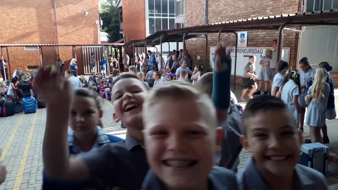 1ste Dag by die skool