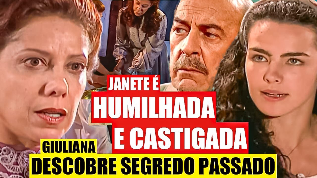 TERRA NOSTRA - Giuliana DESCOBRE SEGREDO do Passado de Janete! Revela na frente de TODO