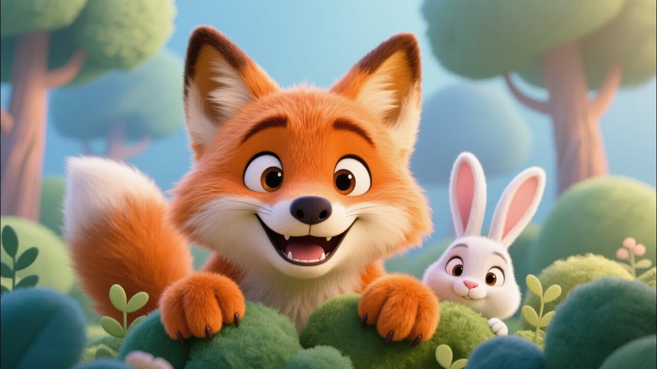 Cucù nel Bosco 🦊🐰| Animali nel bosco | Canzone degli Animali per bambini neonati