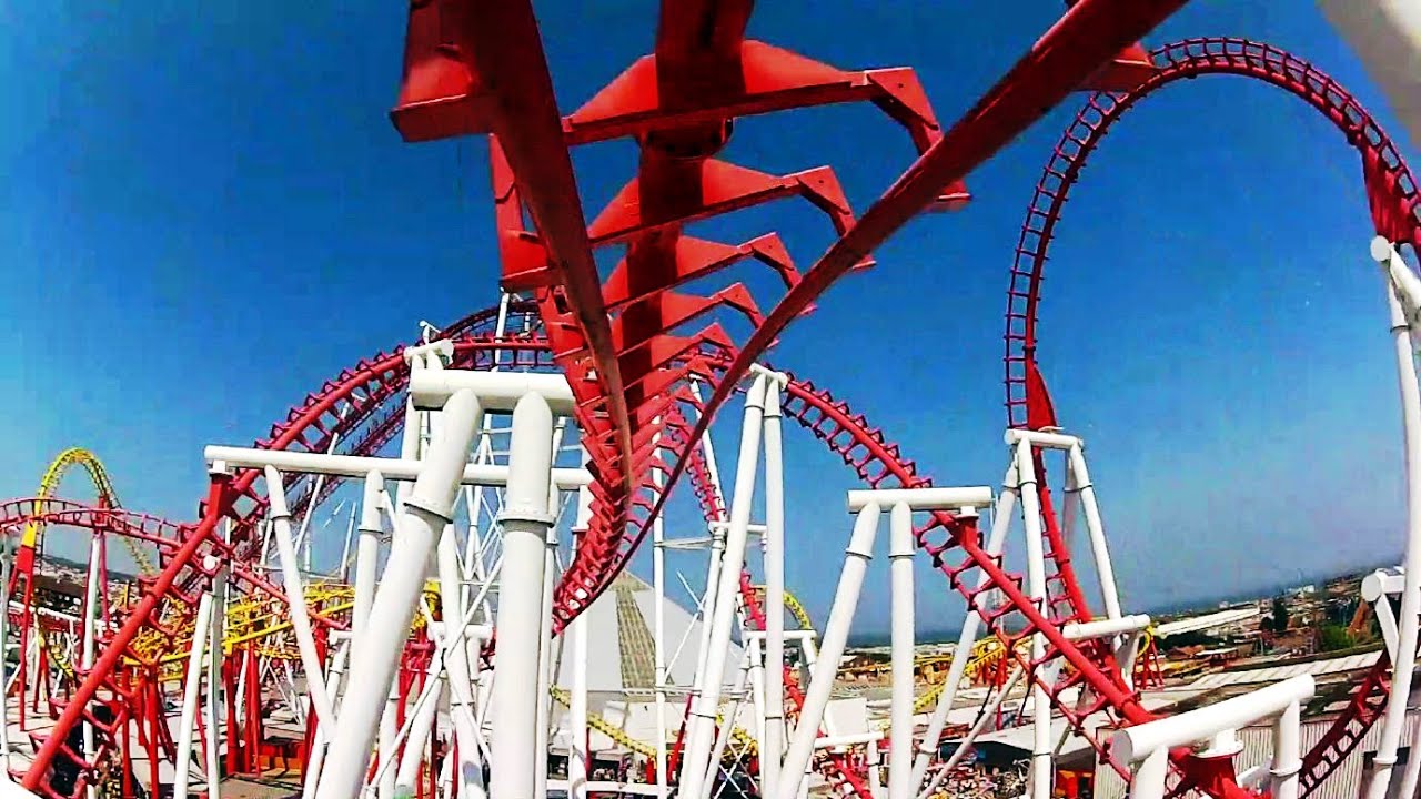 Jubilee Odyssey front seat on-ride HD POV Fantasy Island