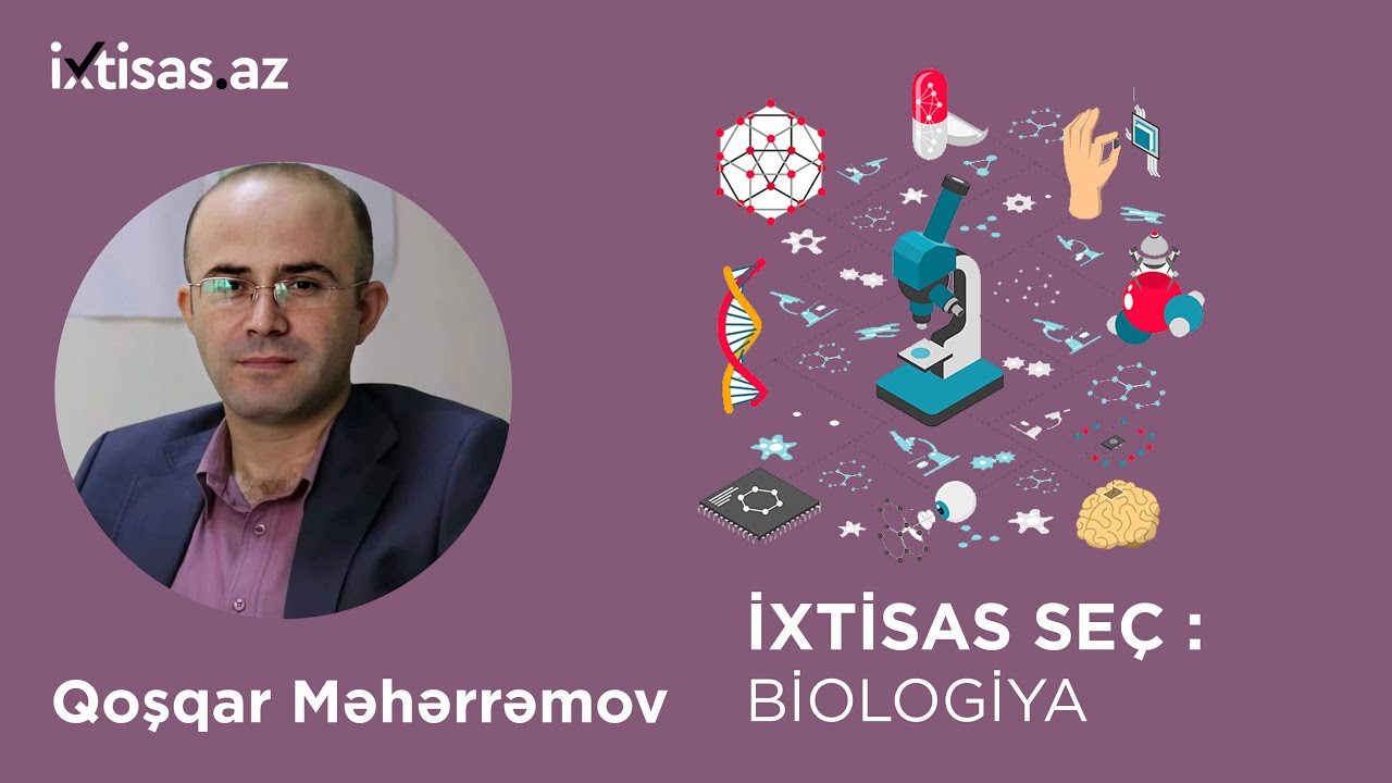 #ixtisasaz Biologiya ixtisası üzrə karyera planlaması- Qoşqar Məhərrəmov