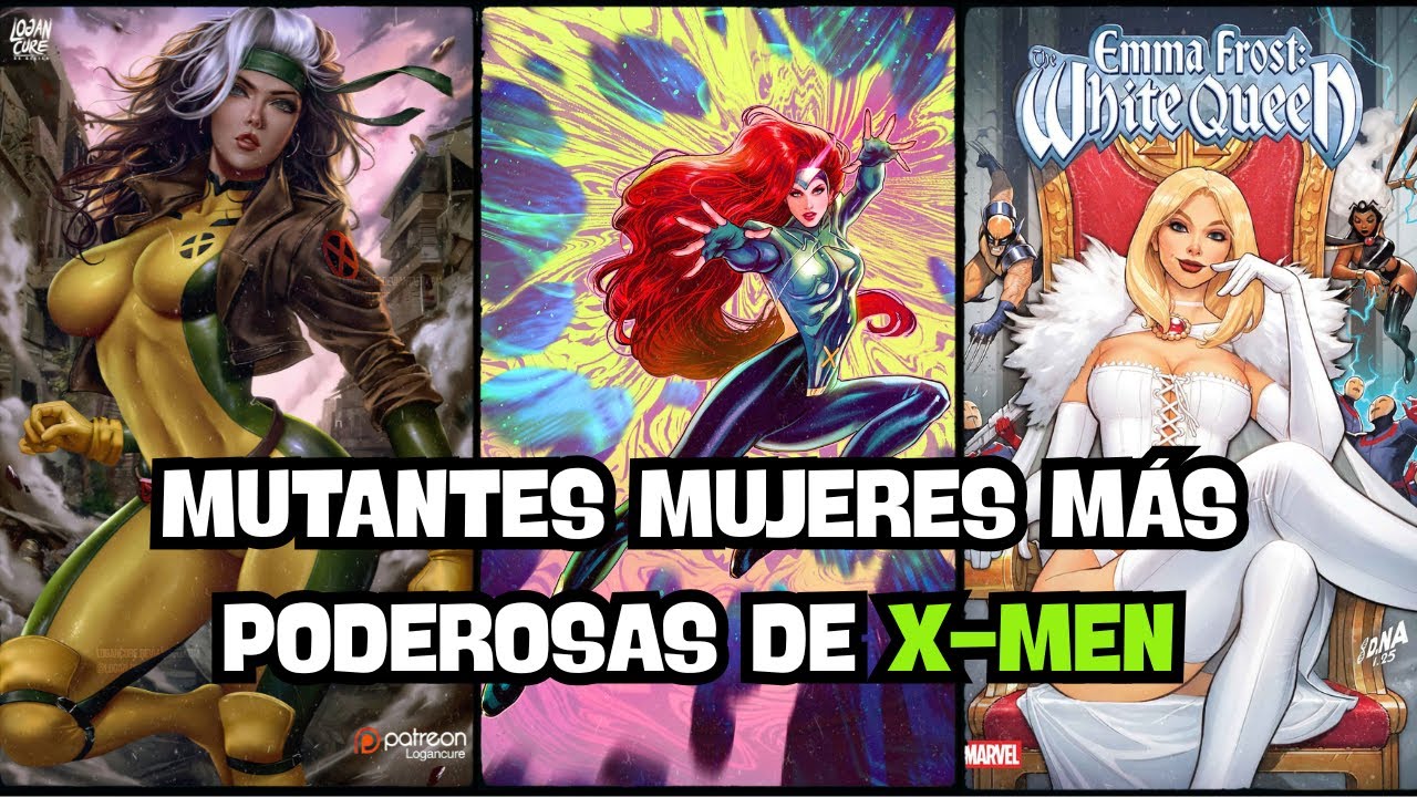 ¡Estas Mujeres Mutantes Pueden Destruir el Mundo! 💥 | Top 20 Mutantes Mujeres Más Poderosas de X-MEN