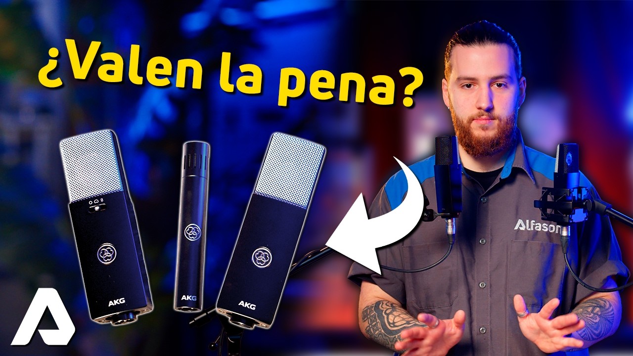AKG C 104, C114 y C151: Prueba de sonido real | Alfasoni