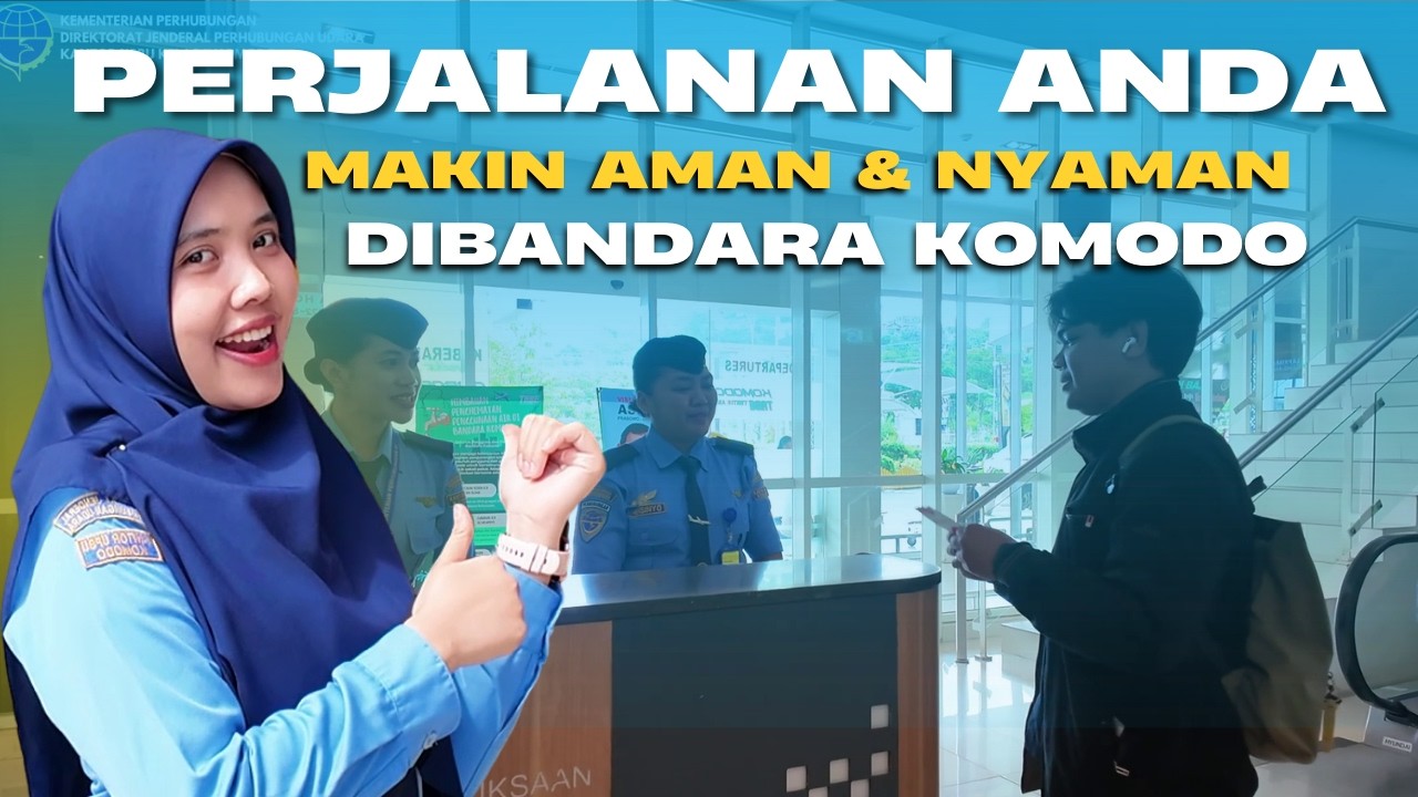 Tips Agar Perjalanan Anda Makin Aman & Nyaman di Bandara Komodo