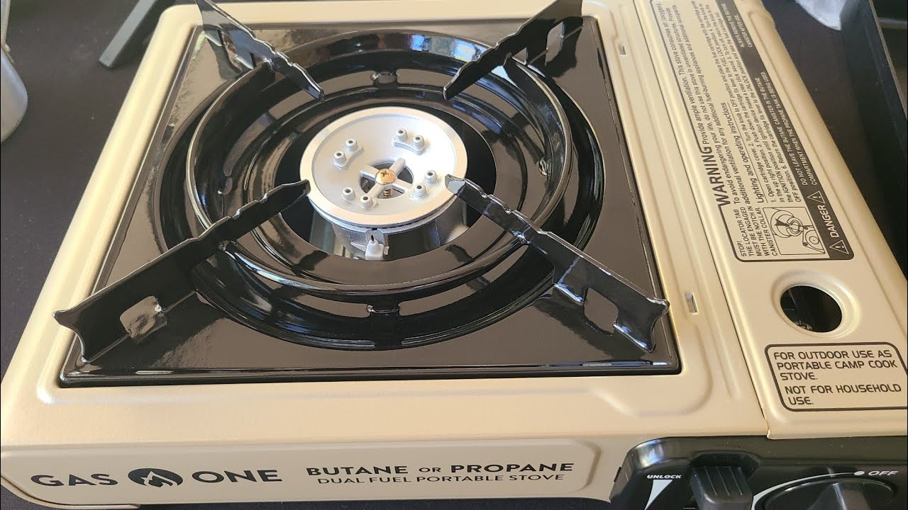 Gas One portable duel fuel stove unboxing