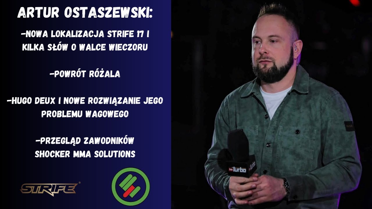 Artur Ostaszewski: Strife| Przyszłość Kaczmarczyka i Czyżewskiej| Powr&oacute;t R&oacute;żala| Przegląd zawodnik&oacute;w