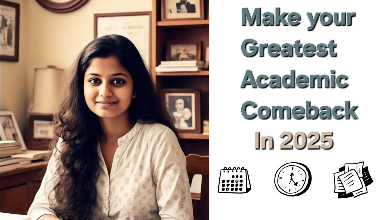 How to make your Greatest Academic Comeback In 2025🎯 #motivation #study #exam