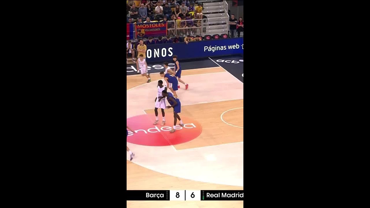 CHEICK BAMBA marca terreno con este tap&oacute;n | Minicopa Endesa Gran Canaria 2025
