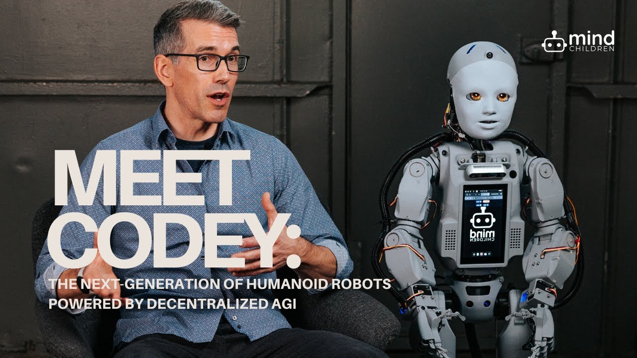 Знакомьтесь, Коди: гуманоидные роботы нового поколения от MindChildren, работающие на децентрализ...