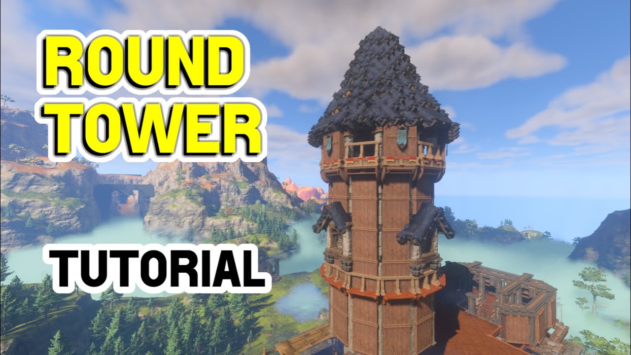 Round Structures. Building WITHOUT the grid (Tutorial) Enshrouded