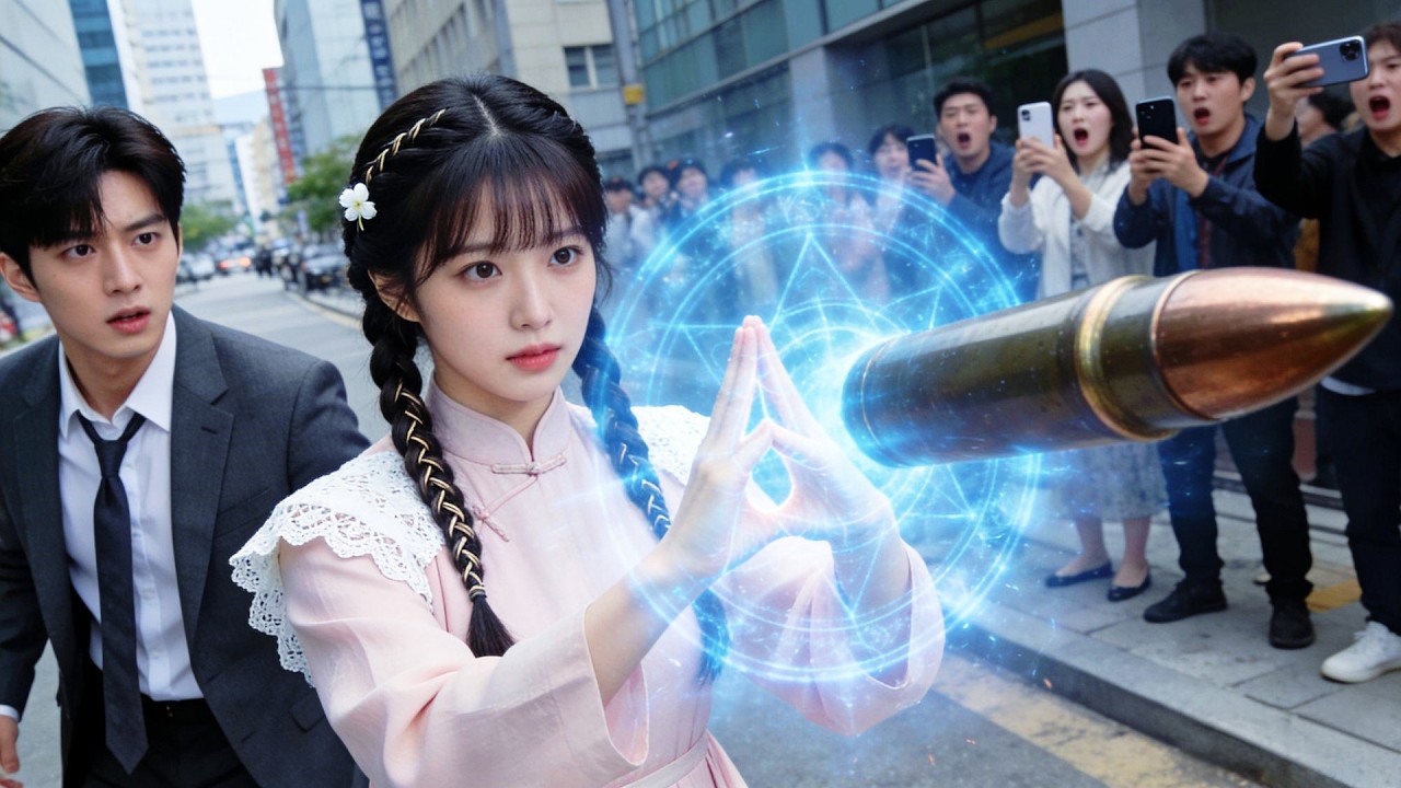 CEO watches the poor girl stop a deadly blast with magic, he falls to his knees begging to marry her