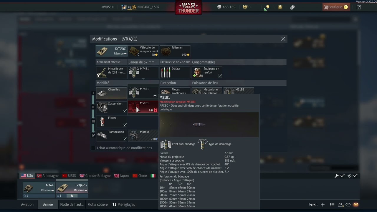 WARTHUNDER FR TUTO #4 : Quelle est la meilleure munition ? (TANK)