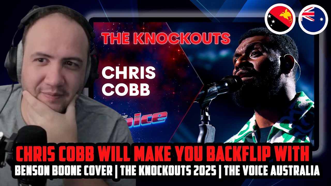 🇦🇺🇵🇬 Крис Кобб (PNG) и Бенсон Бун в кавере | Knockouts 2025 | The Voice Australia | РЕАКЦИЯ ПОЛА