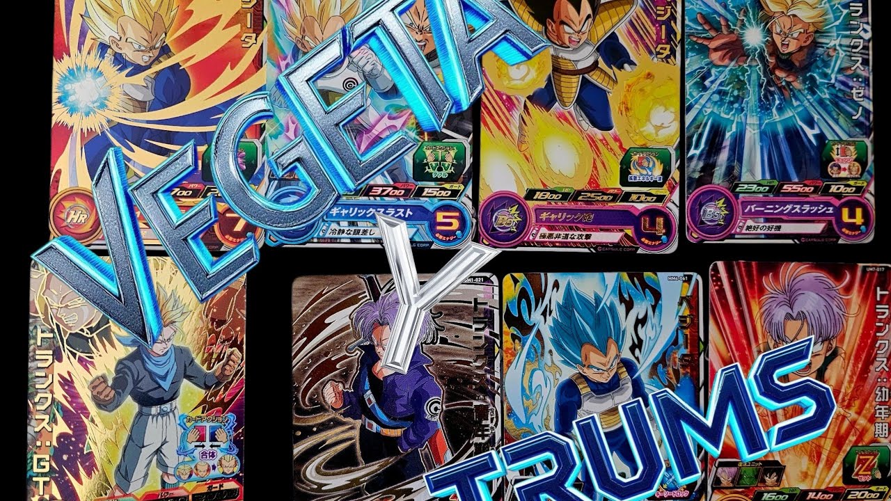 VEGETA Y TRUMS 70 CARTAS MODALIDAD