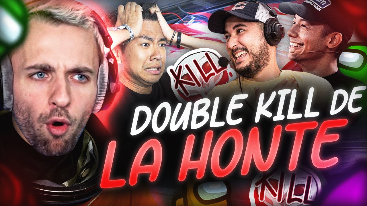 LE DOUBLE KILL DE LA HONTE… 😵 (Among Us)
