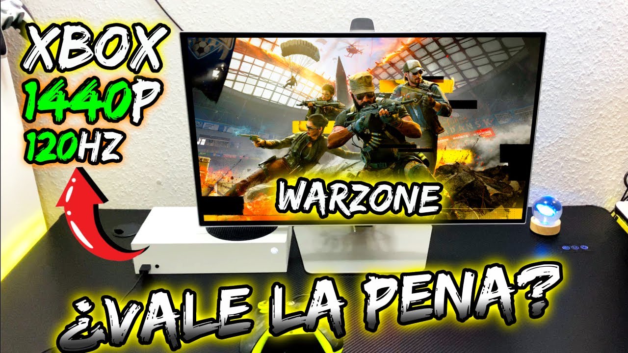 VALE la pena la XBOX series s para warzone test FPS