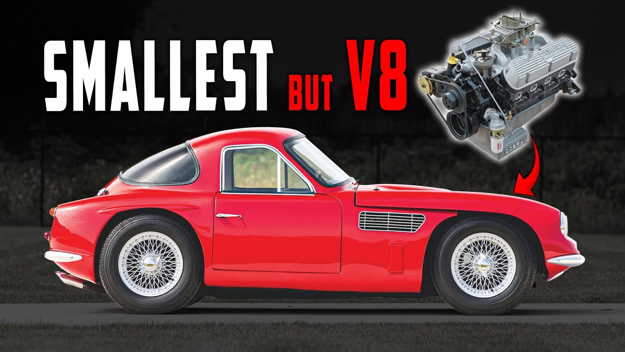 10 самых маленьких серийных автомобилей с двигателем V8!