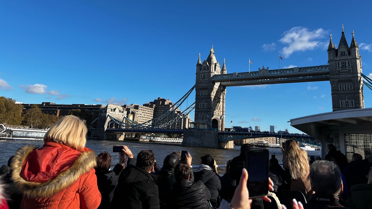 Full London River Thames Boat Tour - Big Ben / London Bridge / Tower of London / Tower Bridge