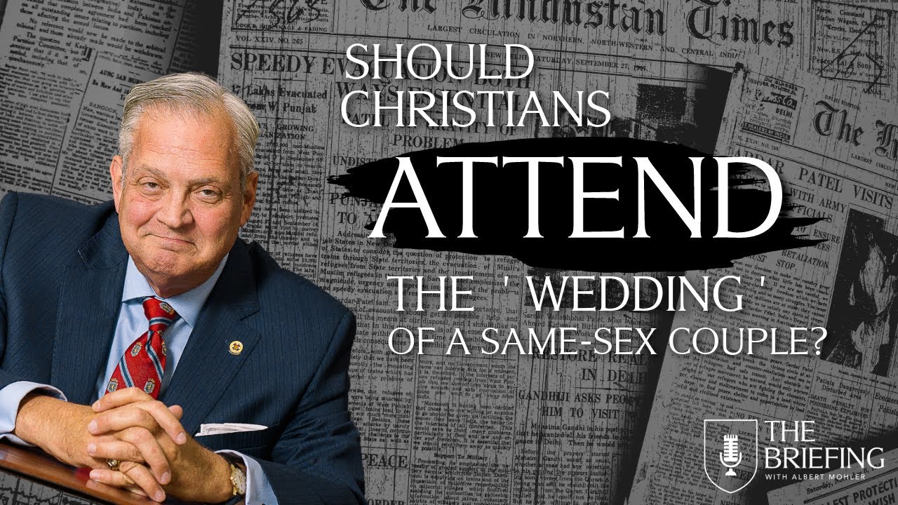 Should Christians Attend a Same-Sex ‘Wedding’? What If It is a Ceremony for a Family Member?