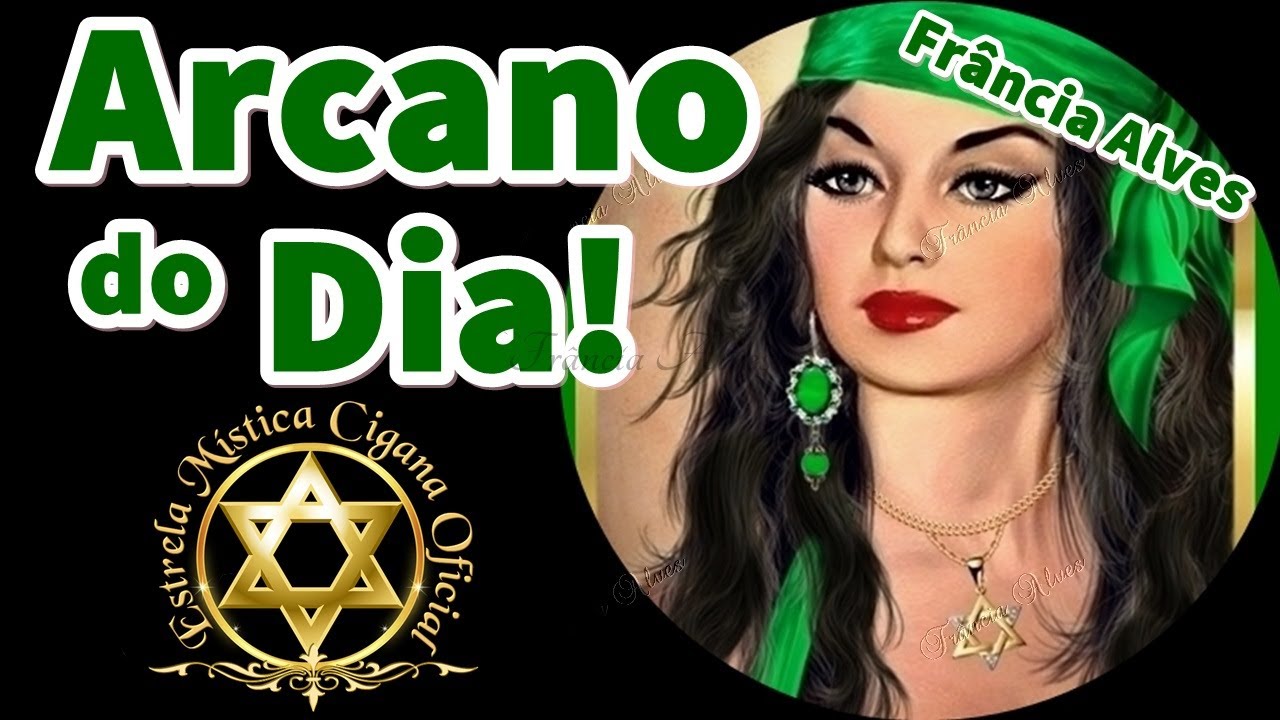 🌟Arcano do Dia🌟(Fr&acirc;ncia Alves)🌟