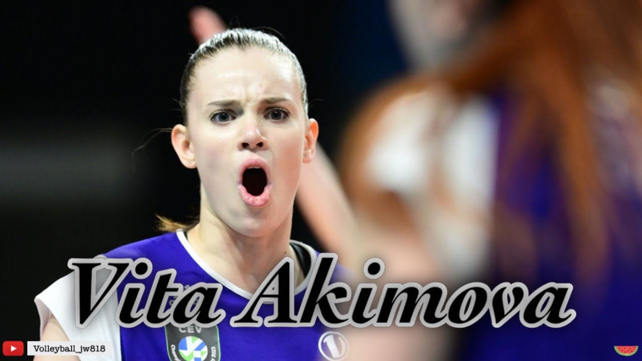 Vita Akimova │ Match MVP │ Volero Le Cannet vs SC 