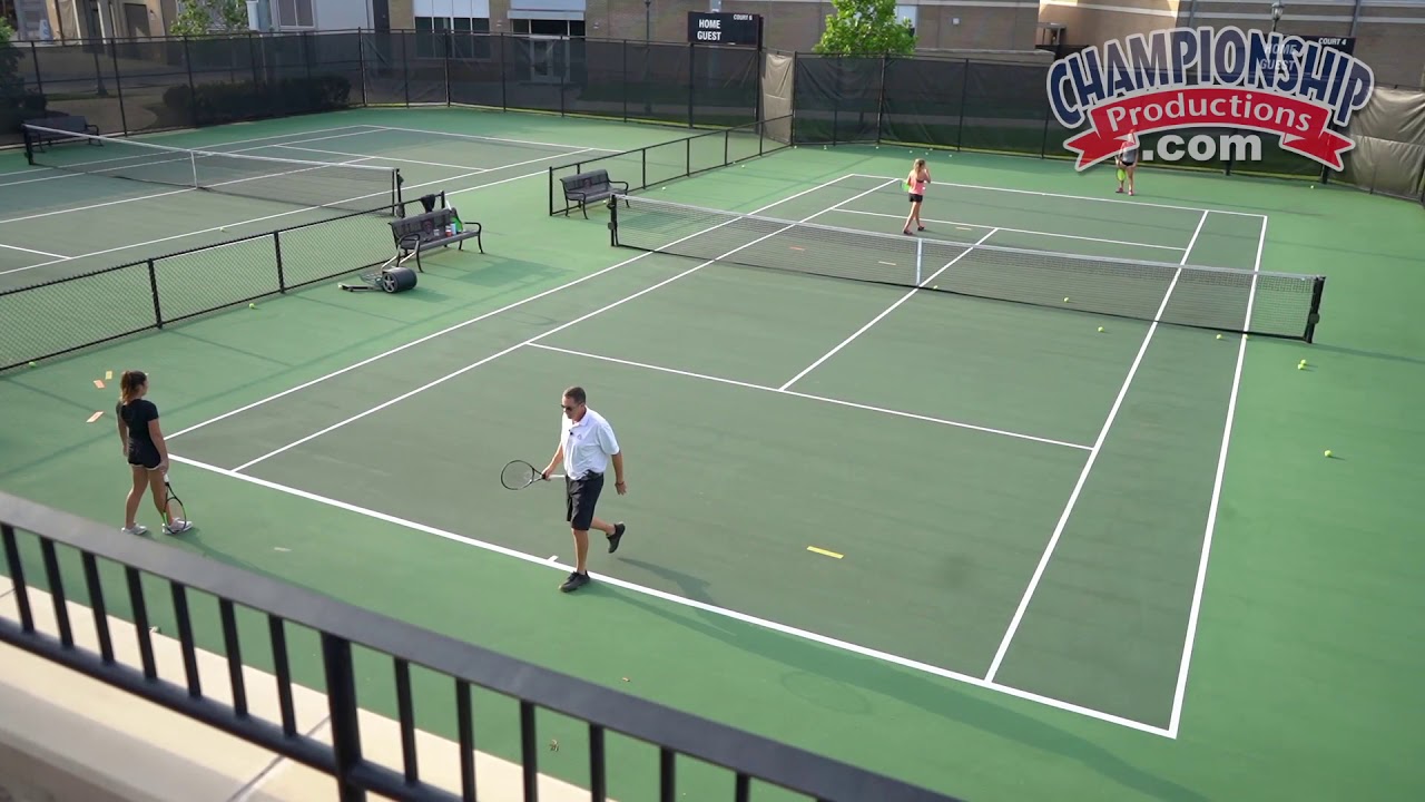 Tennis Doubles Drill: 