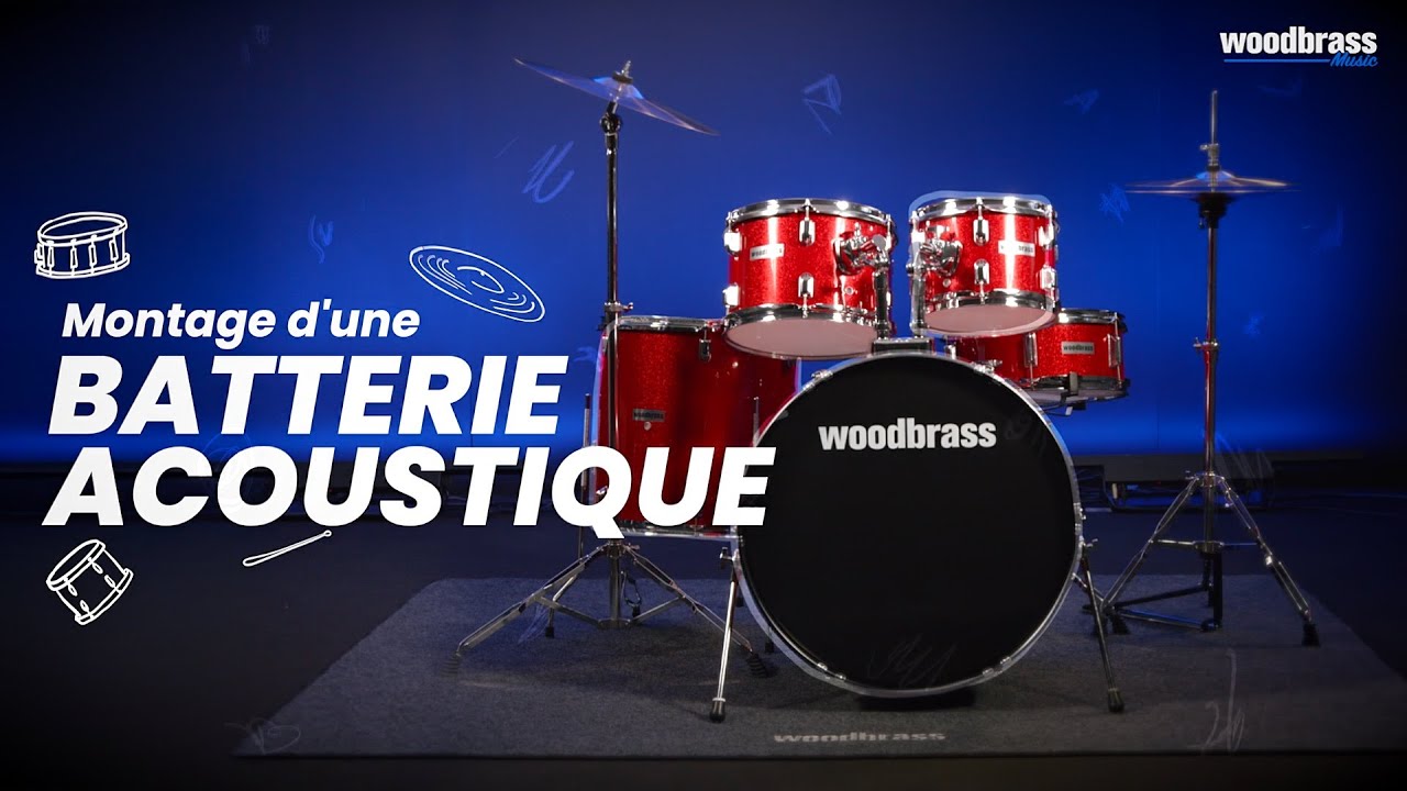 Comment monter une batterie acoustique ?