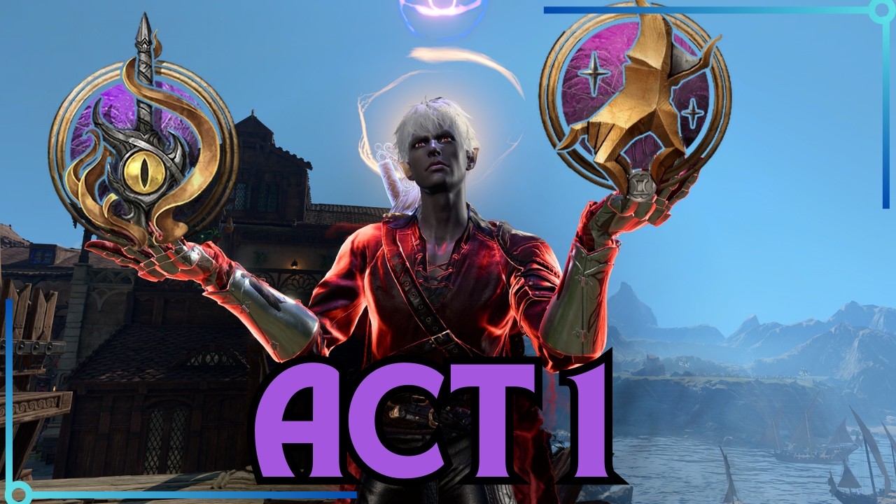BG3 HEXBLADE THIEF SOLO HONOUR - ACT 1 Fights