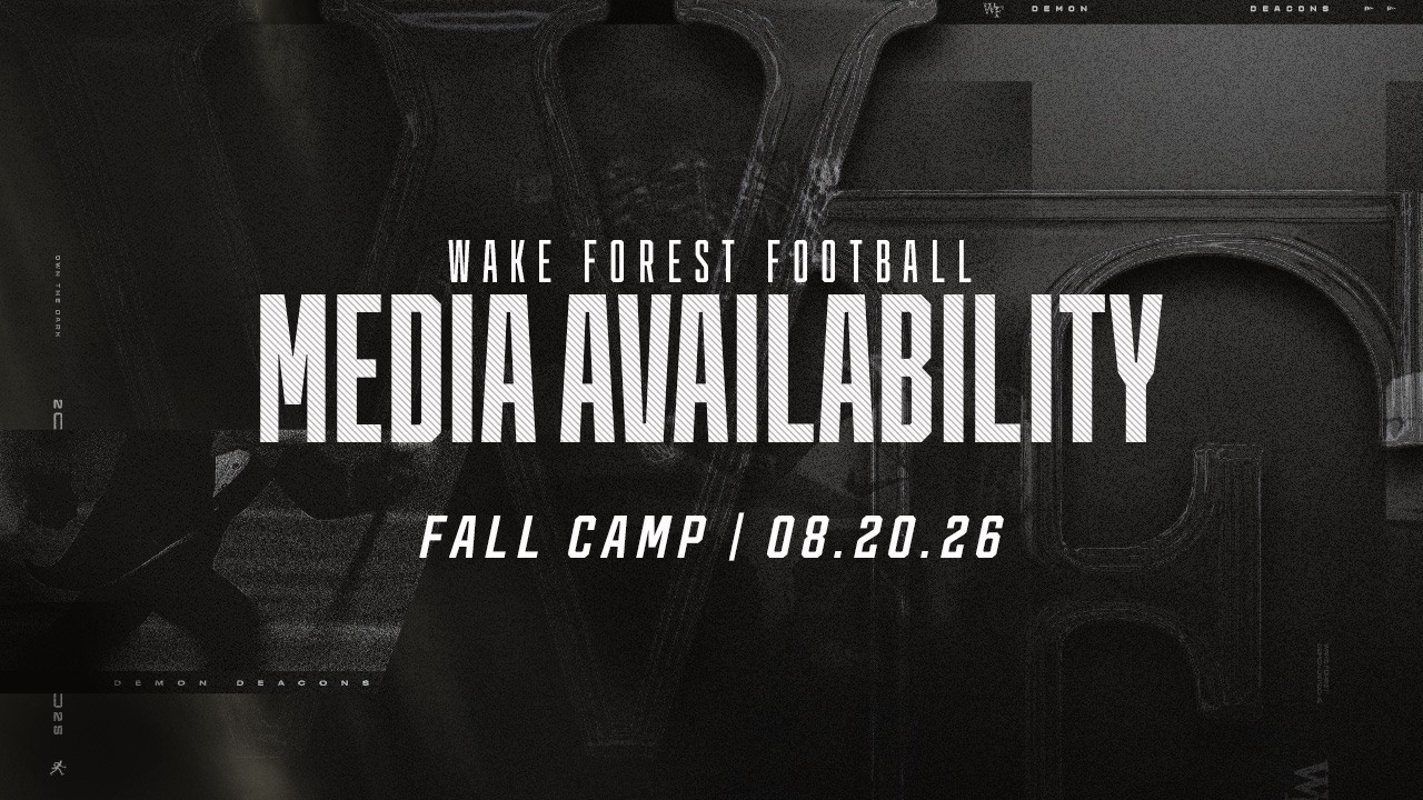 Fall Camp Media Availability (8/20/26) | Wake Forest Football