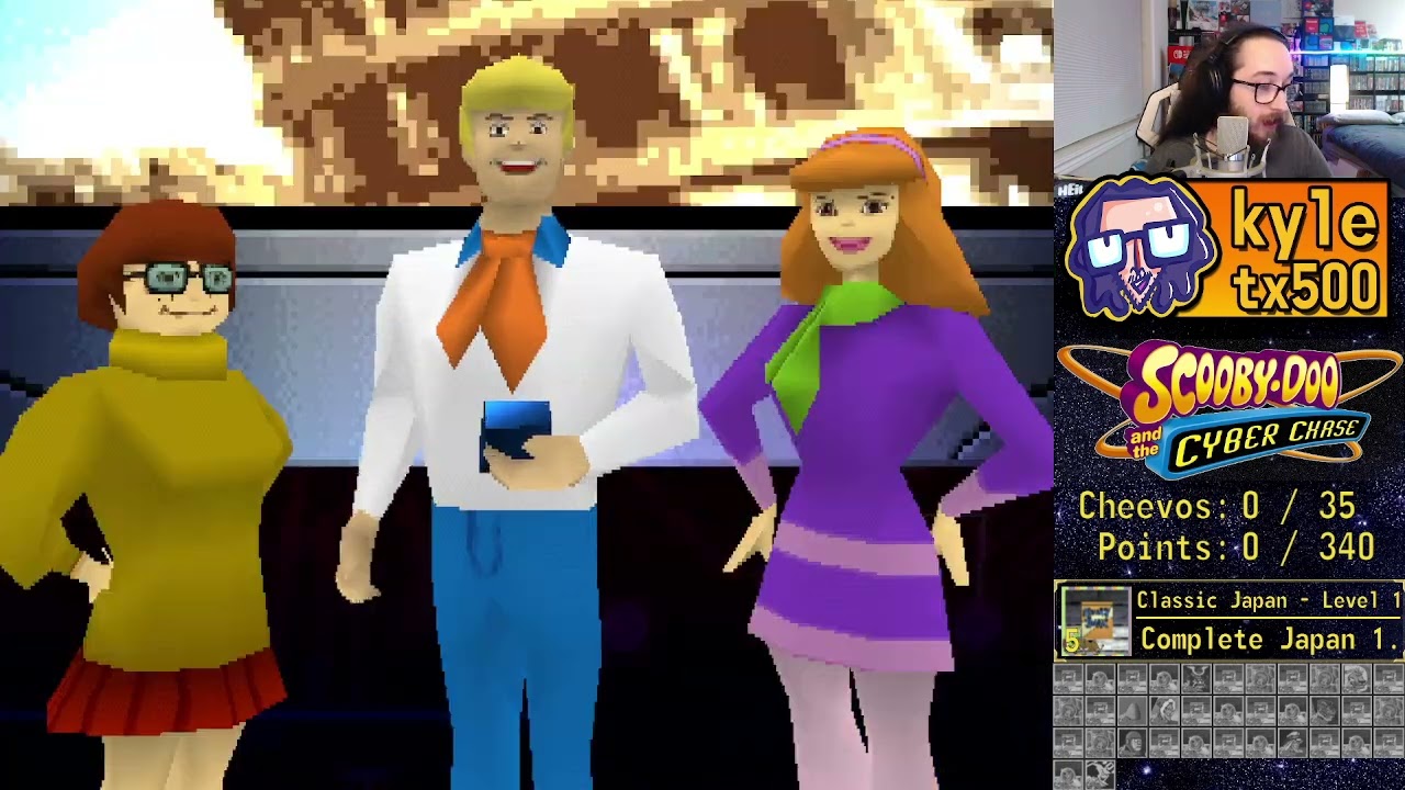 [PS1] Scooby-Doo and the Cyber Chase (2001) - Retro Achievements Mastery