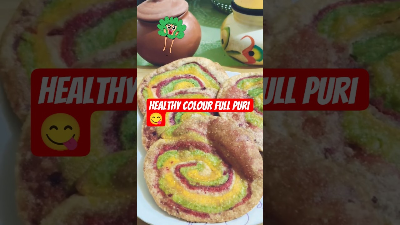 Healthy colour full puri