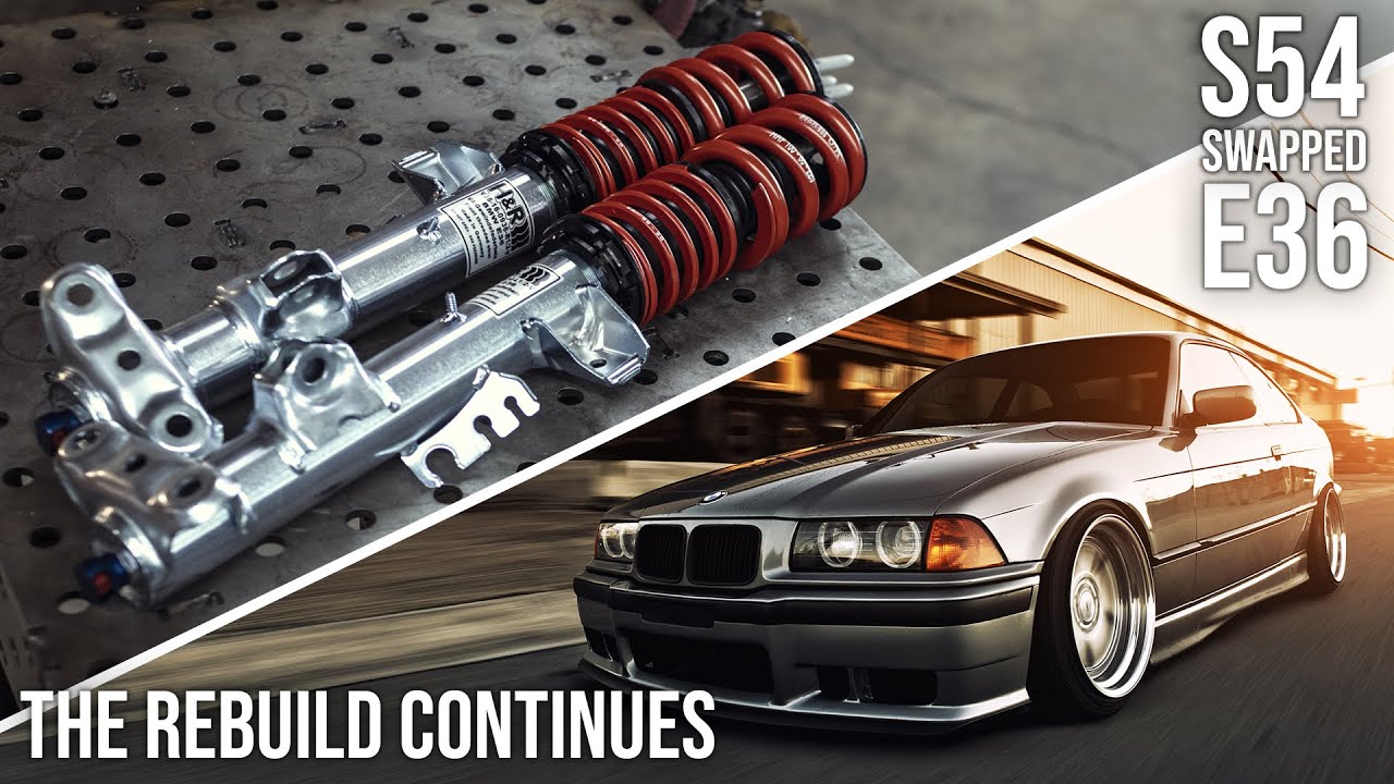 S54 E36 - New Coil-Overs, Wheels, Diff, Brakes, Lighting, & More - Total Restoration!