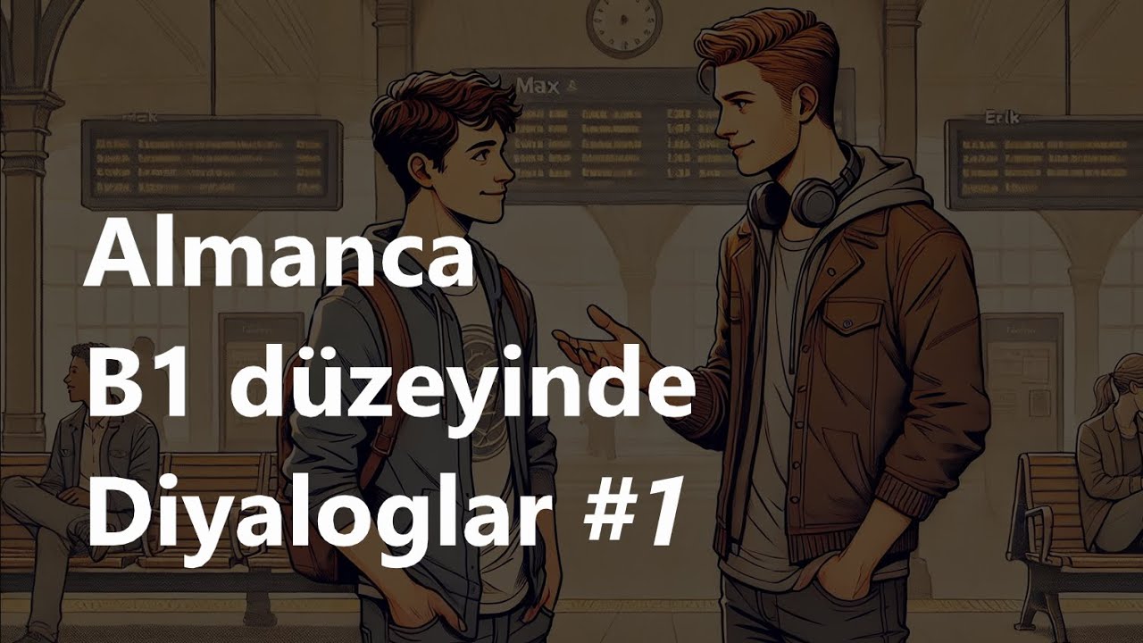 Almanca Diyaloglar(B1) (renkli c&uuml;mleler ile) #1